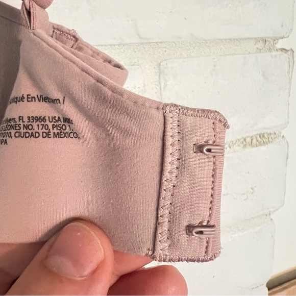 NWT Soma Enbliss Push-up Demi Bra Underwire 32 D Adobe Rose Back Hook #0013 - Picture 5 of 8